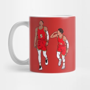 Dejounte and Trae Mug